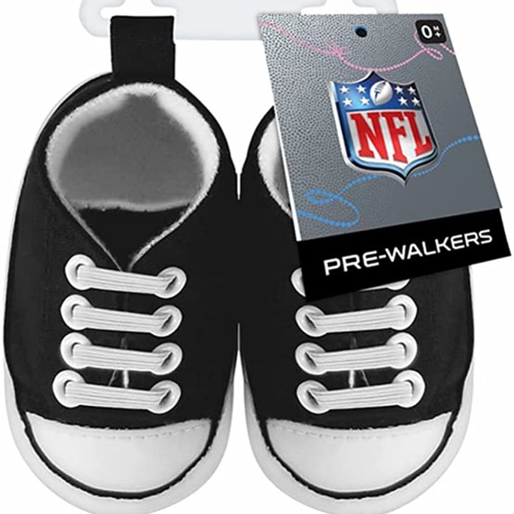 Brand New with Tags Steelers Prewalkers infant shoes